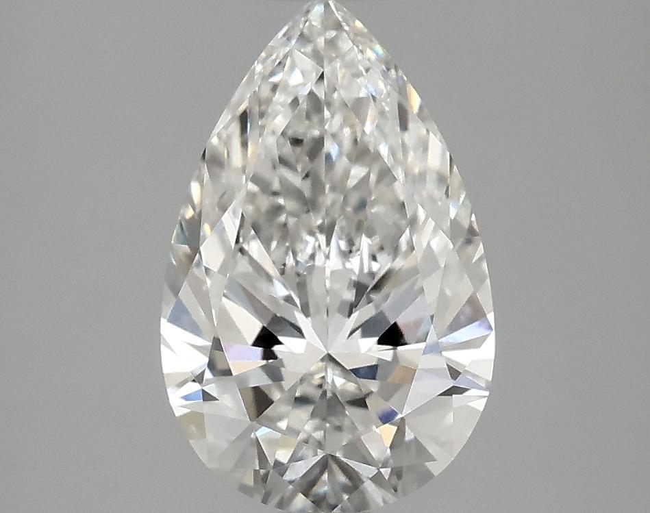 2.02 Carat Pear Shaped Ideal Cut VVS2 IGI Certified Lab Grown Diamond