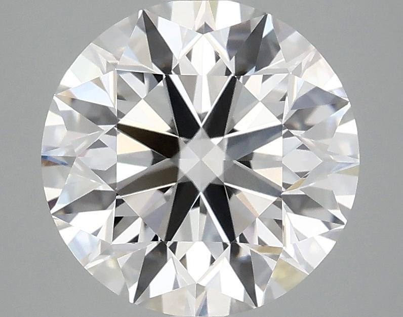 3.02 Carat Round Shaped Excellent Cut VVS2 IGI Certified Lab Grown Diamond