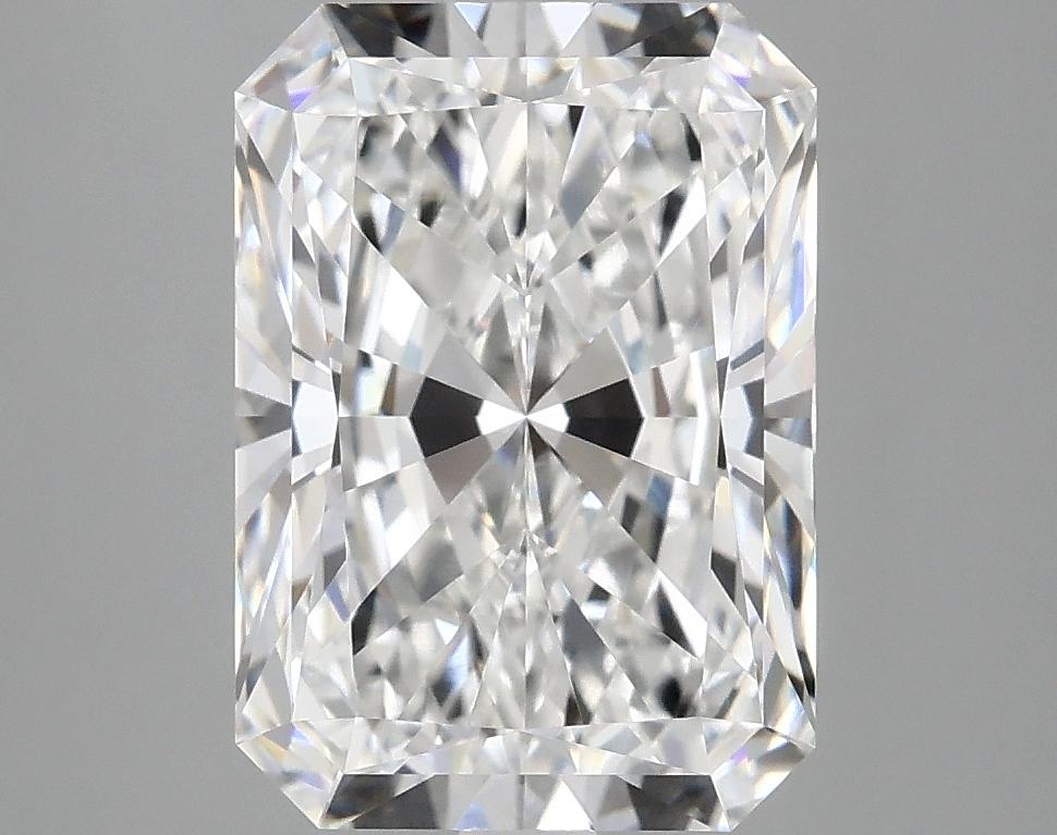 4.09 Carat Radiant Shaped Ideal Cut VVS2 IGI Certified Lab Grown Diamond