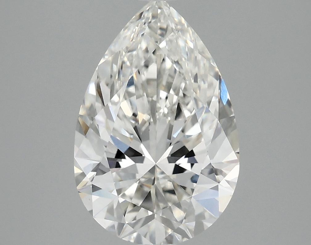 2.82 Carat Pear Shaped Excellent Cut VVS2 IGI Certified Lab Grown Diamond