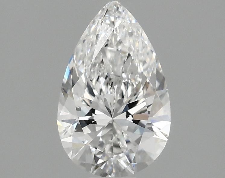 0.98 Carat Pear Shaped Ideal Cut VVS2 IGI Certified Lab Grown Diamond