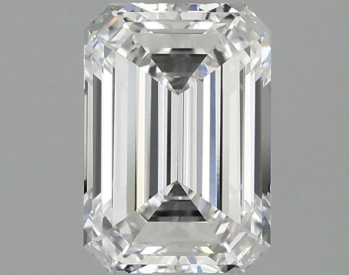 1.58 Carat Emerald Shaped Ideal Cut VVS2 IGI Certified Lab Grown Diamond