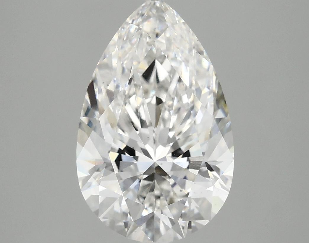 3.08 Carat Pear Shaped Ideal Cut VS1 IGI Certified Lab Grown Diamond