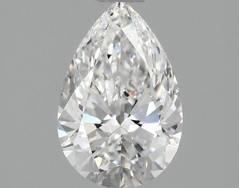 0.98 Carat Pear Shaped Excellent Cut VVS2 IGI Certified Lab Grown Diamond