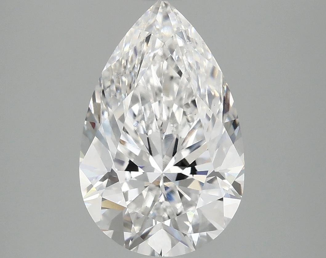 3.08 Carat Pear Shaped Ideal Cut VS2 IGI Certified Lab Grown Diamond