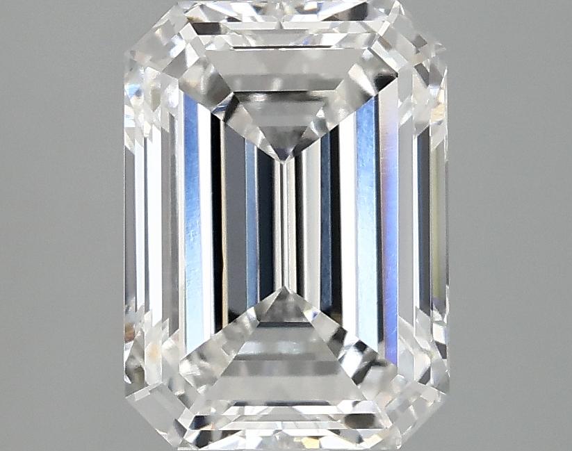 2.97 Carat Emerald Shaped Excellent Cut VVS2 IGI Certified Lab Grown Diamond