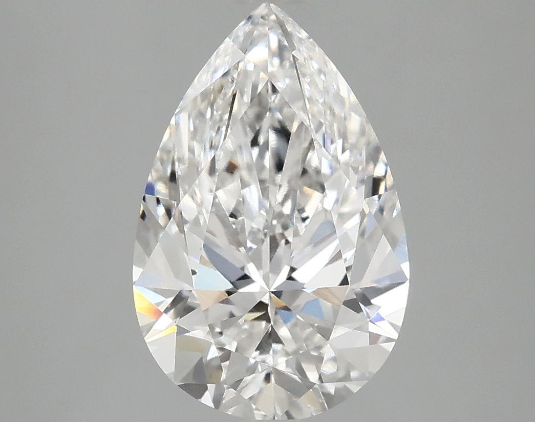 3.02 Carat Pear Shaped Excellent Cut VS1 IGI Certified Lab Grown Diamond