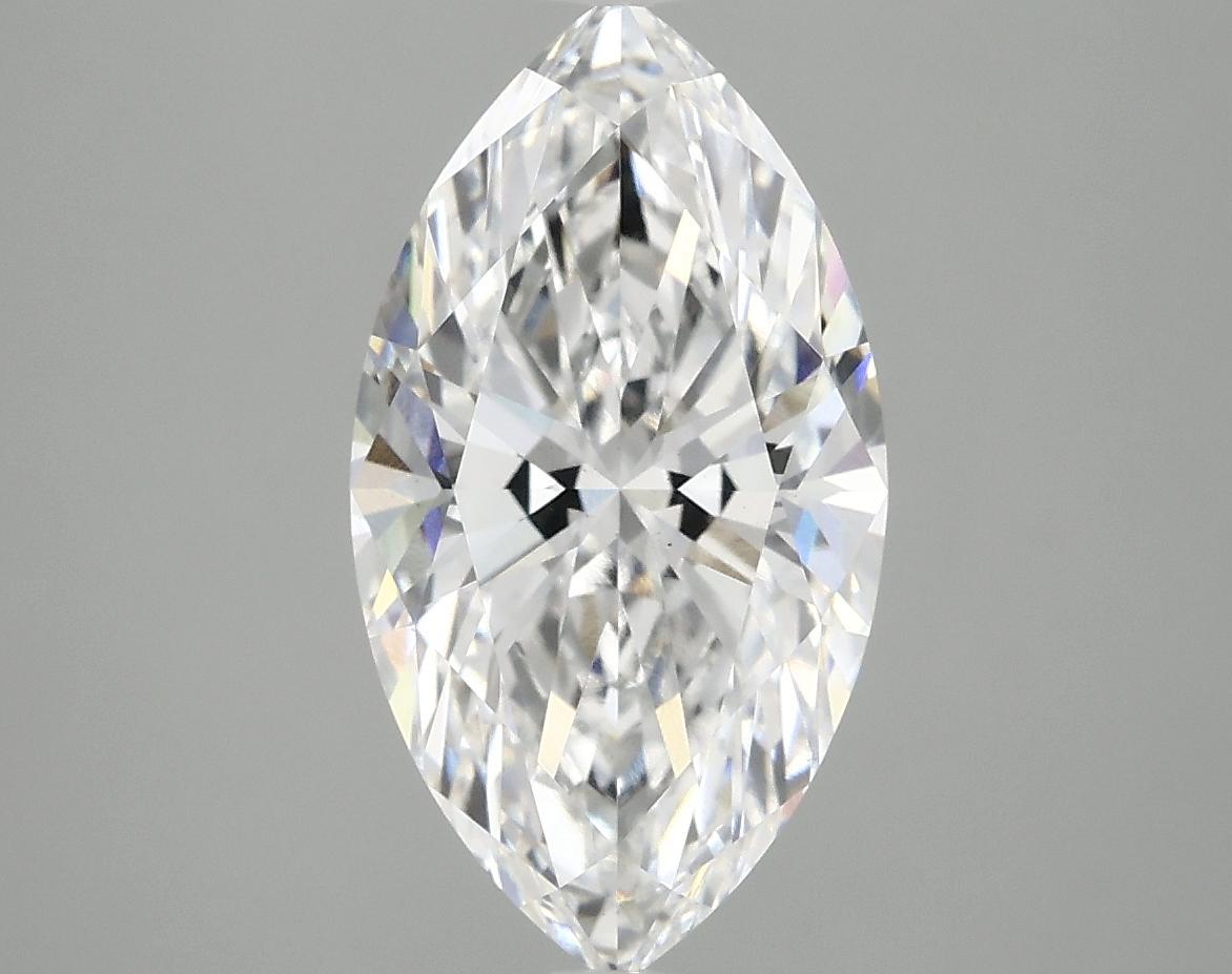3.08 Carat Marquise Shaped Excellent Cut VS2 IGI Certified Lab Grown Diamond