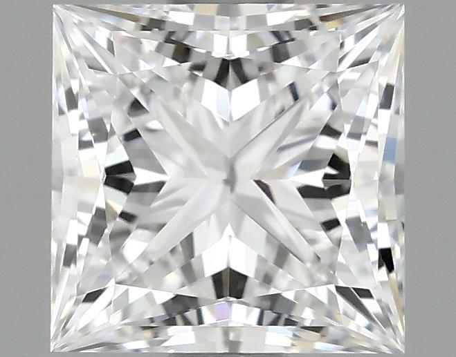 0.99 Carat Princess Shaped Ideal Cut VVS2 IGI Certified Lab Grown Diamond