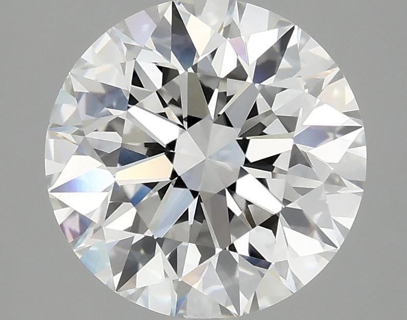 3.04 Carat Round Shaped Excellent Cut VVS2 IGI Certified Lab Grown Diamond