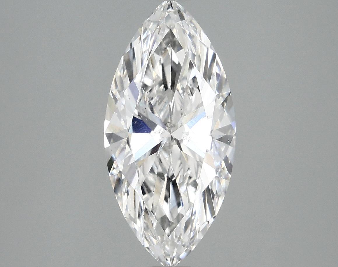 2.02 Carat Marquise Shaped Excellent Cut SI1 IGI Certified Lab Grown Diamond