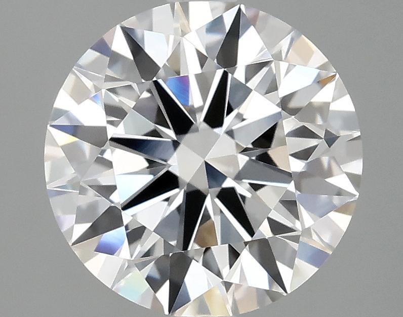 3.04 Carat Round Shaped Ideal Cut VVS2 IGI Certified Lab Grown Diamond