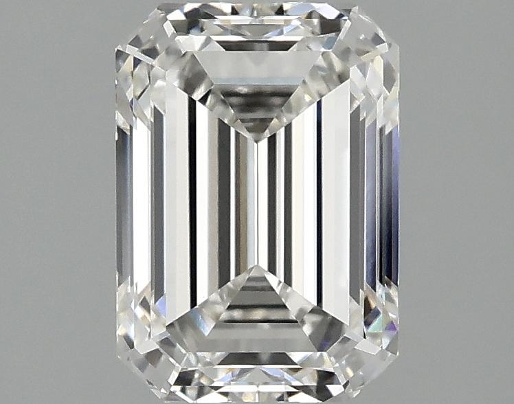 2.05 Carat Emerald Shaped Ideal Cut VVS2 IGI Certified Lab Grown Diamond