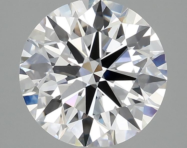 2.55 Carat Round Shaped Ideal Cut VVS2 IGI Certified Lab Grown Diamond