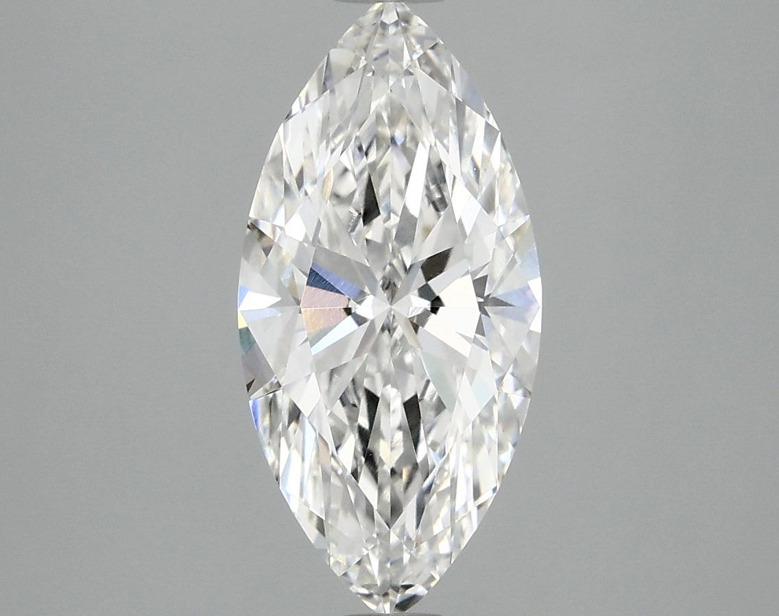 2.1 Carat Marquise Shaped Excellent Cut VVS2 IGI Certified Lab Grown Diamond