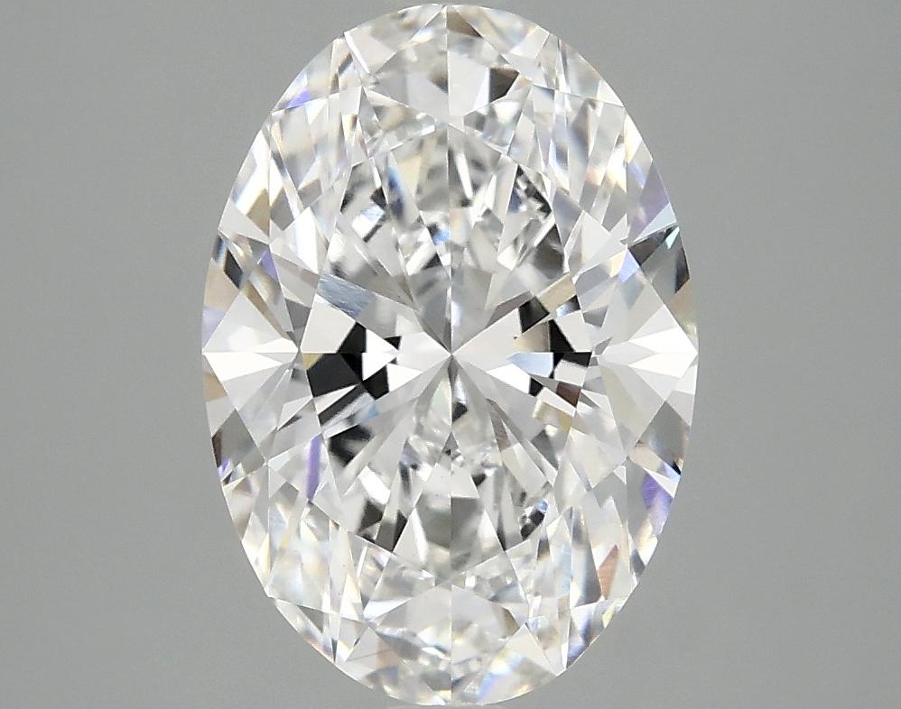 3.08 Carat Oval Shaped Ideal Cut VVS2 IGI Certified Lab Grown Diamond