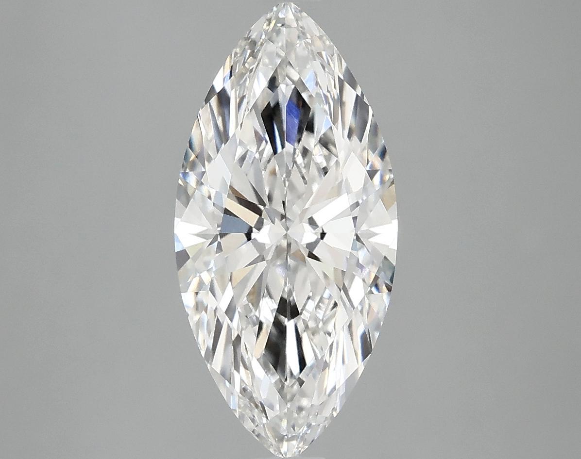 2.32 Carat Marquise Shaped Excellent Cut VVS2 IGI Certified Lab Grown Diamond