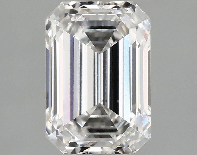 2.1 Carat Emerald Shaped Ideal Cut VS1 IGI Certified Lab Grown Diamond