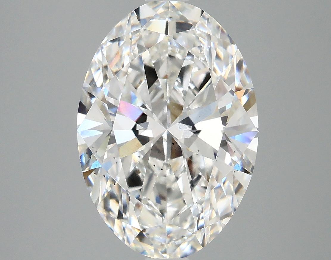 3.93 Carat Oval Shaped Ideal Cut SI1 IGI Certified Lab Grown Diamond