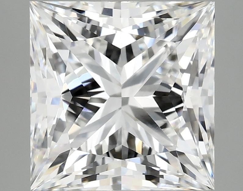 4.85 Carat Princess Shaped Ideal Cut VVS2 IGI Certified Lab Grown Diamond