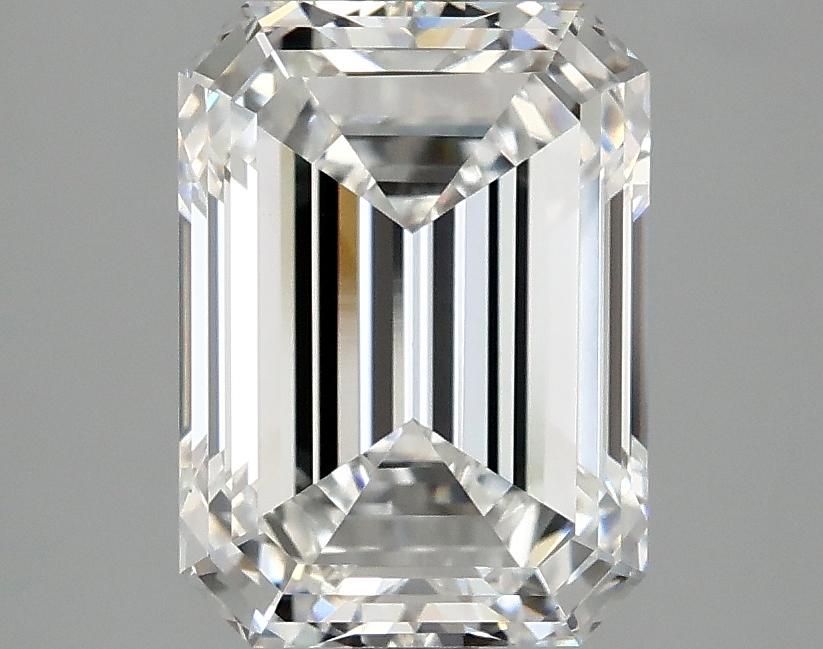 2.98 Carat Emerald Shaped Excellent Cut VS2 IGI Certified Lab Grown Diamond