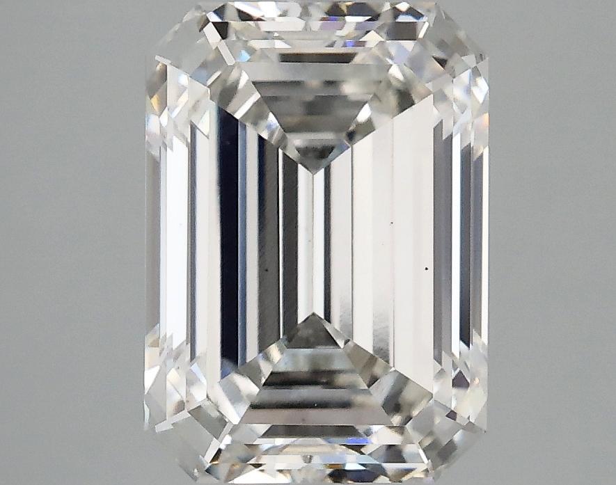 3.55 Carat Emerald Shaped Ideal Cut VS2 IGI Certified Lab Grown Diamond