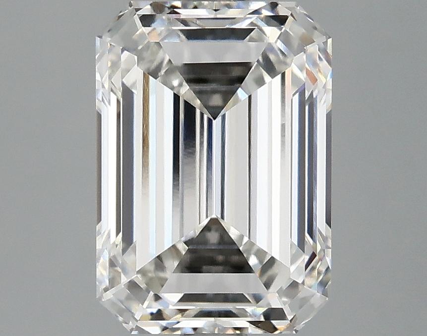 3.05 Carat Emerald Shaped Ideal Cut VVS1 IGI Certified Lab Grown Diamond