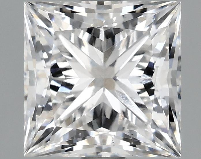 1.77 Carat Princess Shaped Ideal Cut VS2 IGI Certified Lab Grown Diamond