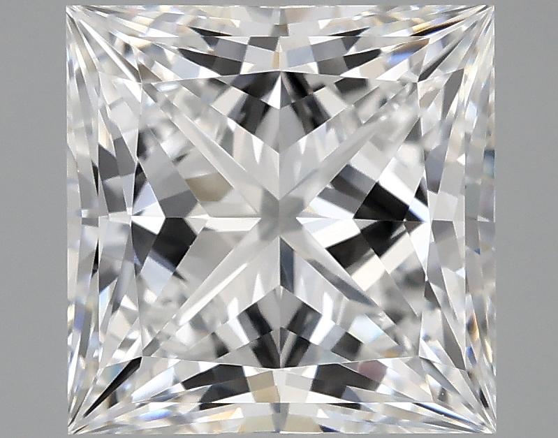 2.06 Carat Princess Shaped Ideal Cut VVS2 IGI Certified Lab Grown Diamond