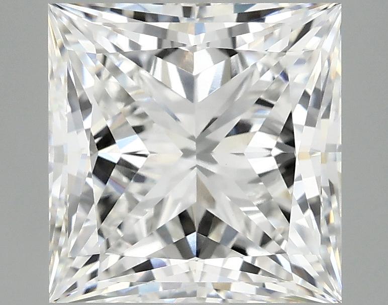 4.15 Carat Princess Shaped Ideal Cut VVS2 IGI Certified Lab Grown Diamond