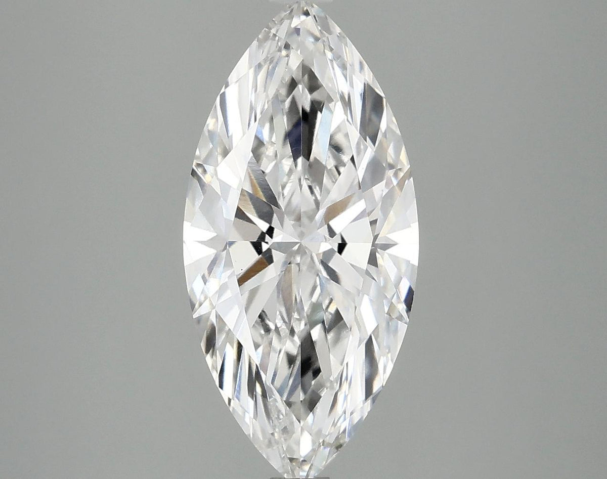 2.86 Carat Marquise Shaped Excellent Cut VS1 IGI Certified Lab Grown Diamond