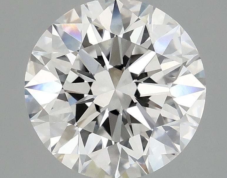 3.05 Carat Round Shaped Ideal Cut VVS2 IGI Certified Lab Grown Diamond
