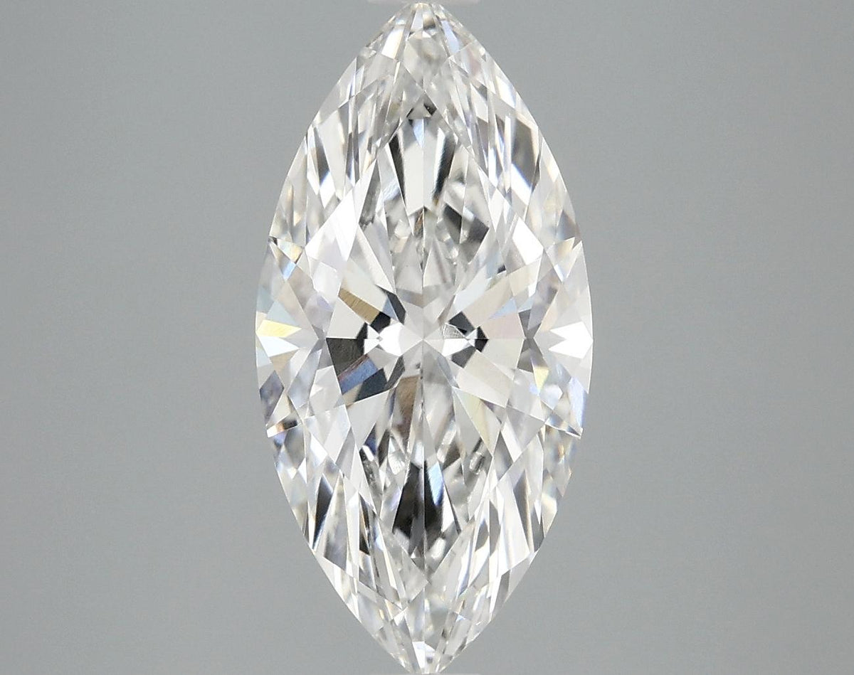 3.09 Carat Marquise Shaped Ideal Cut VVS2 IGI Certified Lab Grown Diamond