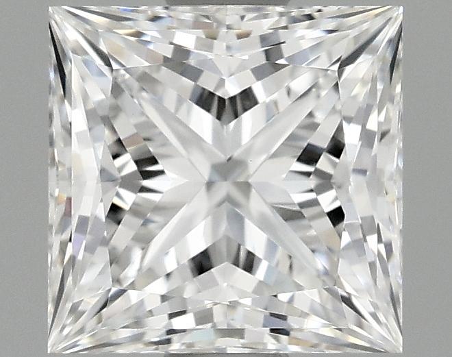 1.09 Carat Princess Shaped Ideal Cut VVS2 IGI Certified Lab Grown Diamond