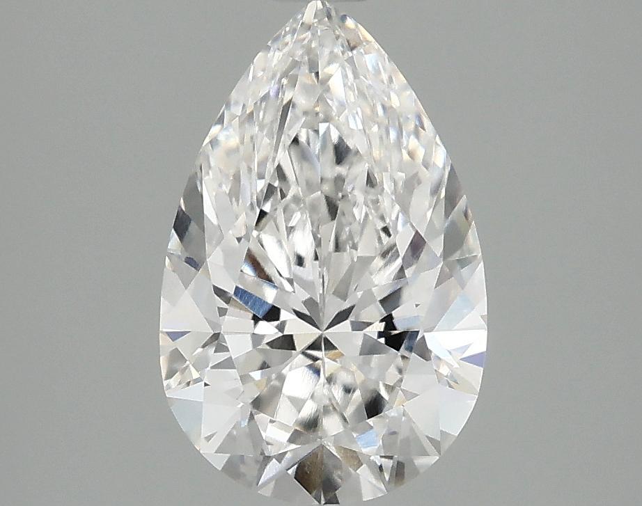 2.07 Carat Pear Shaped Ideal Cut VVS2 IGI Certified Lab Grown Diamond