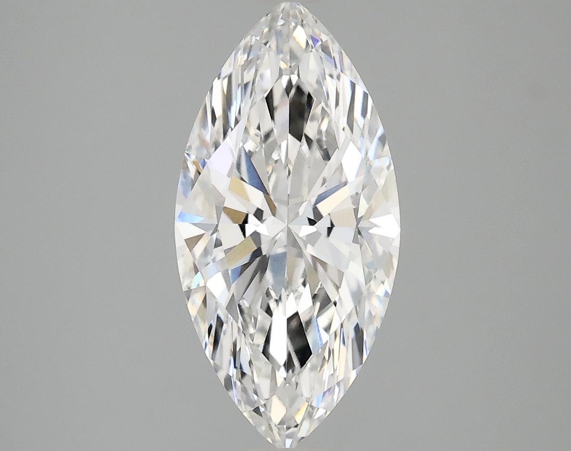 2.03 Carat Marquise Shaped Ideal Cut VVS2 IGI Certified Lab Grown Diamond