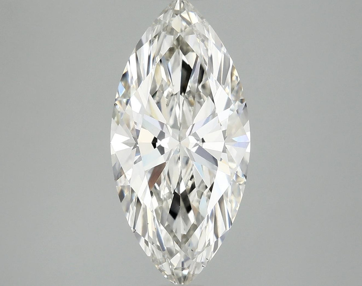 2.98 Carat Marquise Shaped Excellent Cut VS1 IGI Certified Lab Grown Diamond