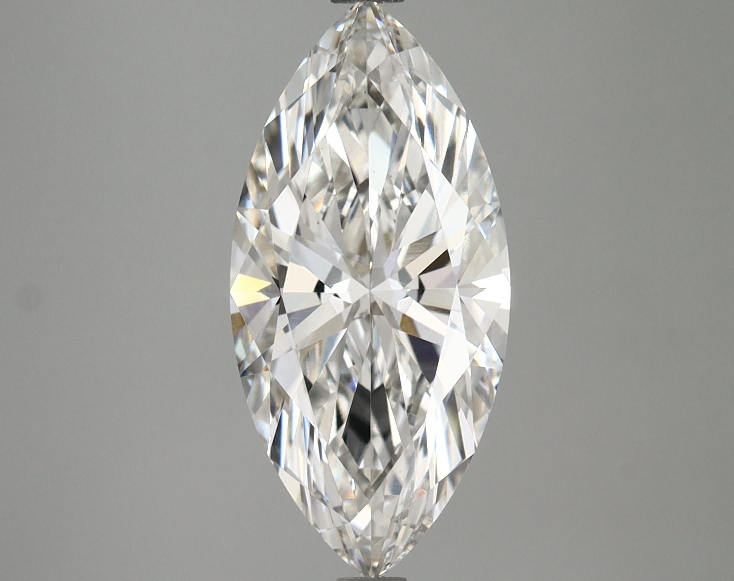 2.98 Carat Marquise Shaped Excellent Cut VS1 IGI Certified Lab Grown Diamond