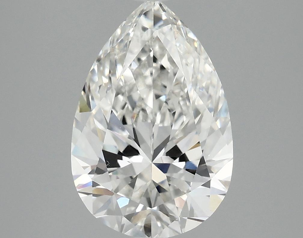 2.88 Carat Pear Shaped Excellent Cut VS1 IGI Certified Lab Grown Diamond