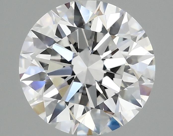 2.08 Carat Round Shaped Ideal Cut VVS2 IGI Certified Lab Grown Diamond