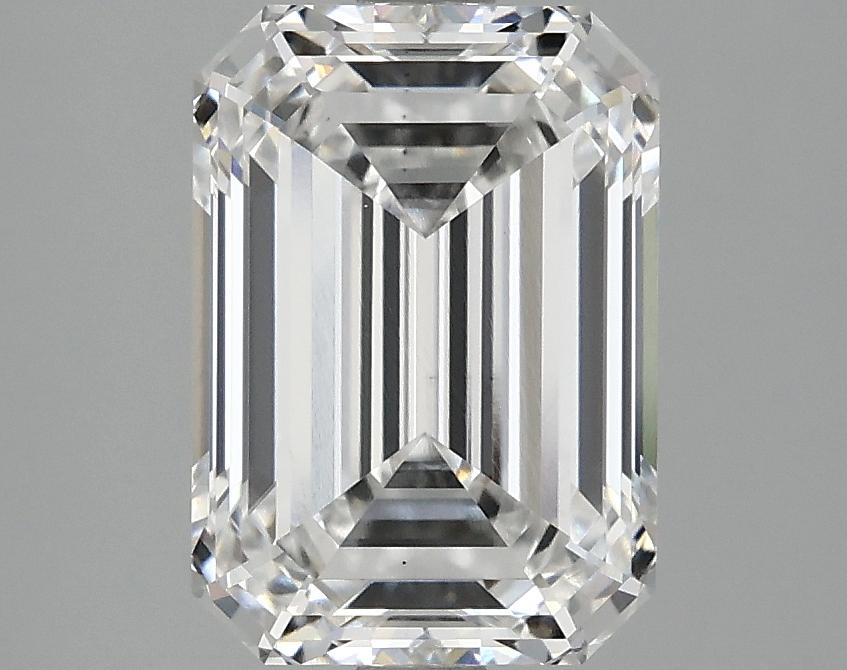 2.98 Carat Emerald Shaped Ideal Cut VS1 IGI Certified Lab Grown Diamond