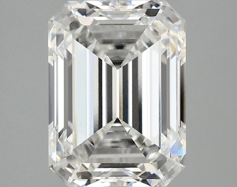 3.02 Carat Emerald Shaped Excellent Cut VS1 IGI Certified Lab Grown Diamond