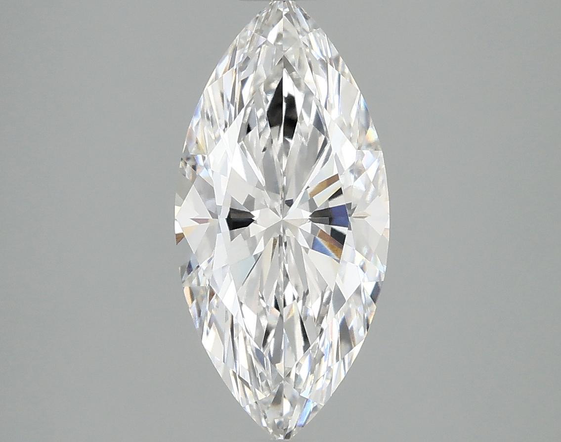 2.08 Carat Marquise Shaped Excellent Cut VVS2 IGI Certified Lab Grown Diamond