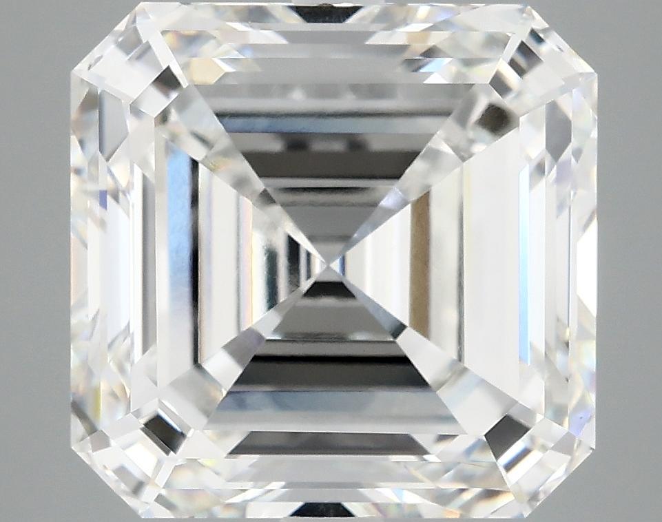 8.07 Carat Asscher Shaped Ideal Cut VVS2 IGI Certified Lab Grown Diamond