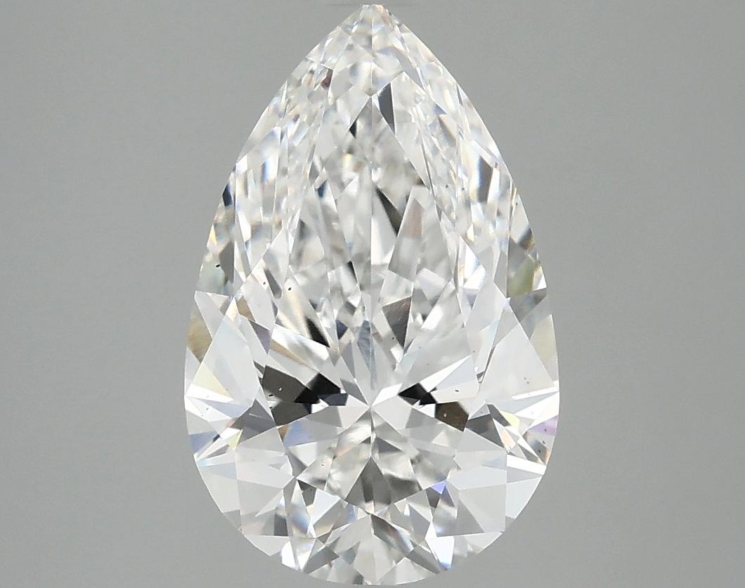 3.05 Carat Pear Shaped Ideal Cut VS2 IGI Certified Lab Grown Diamond