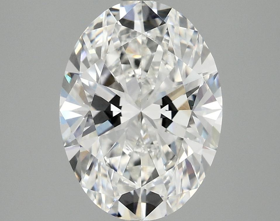 3.08 Carat Oval Shaped Excellent Cut VVS2 IGI Certified Lab Grown Diamond