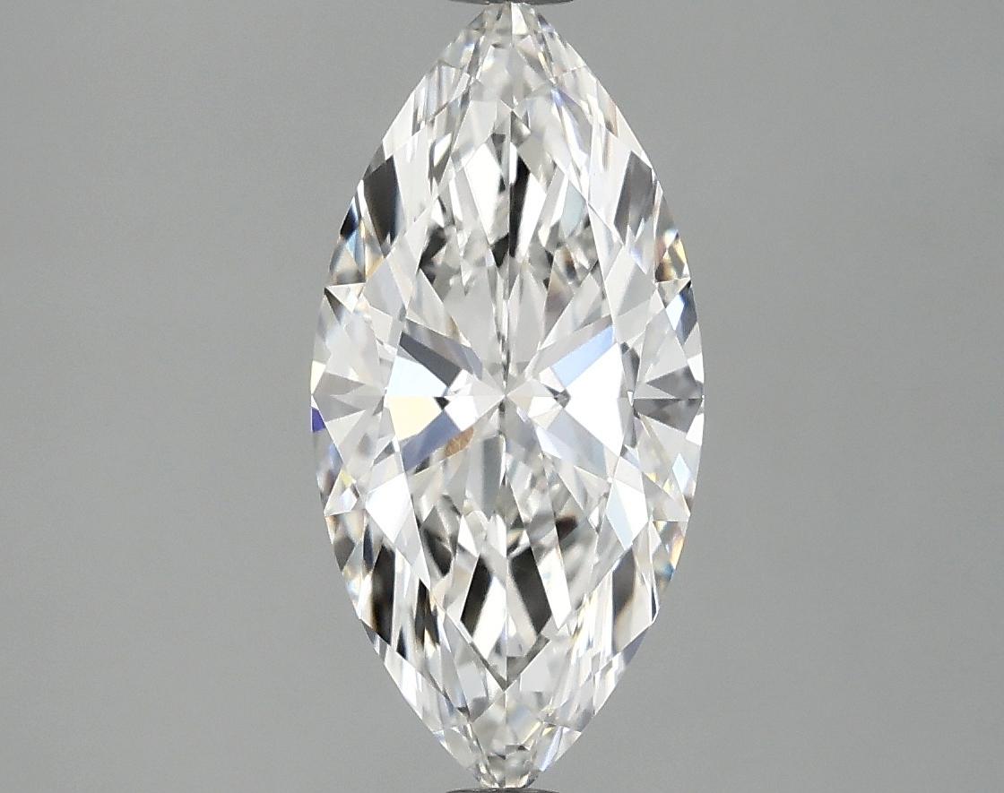 1.97 Carat Marquise Shaped Excellent Cut VVS1 IGI Certified Lab Grown Diamond