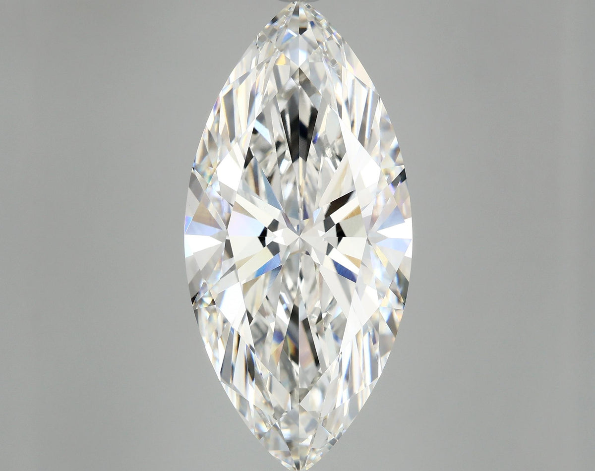 11.87 Carat Marquise Shaped Excellent Cut VVS2 IGI Certified Lab Grown Diamond