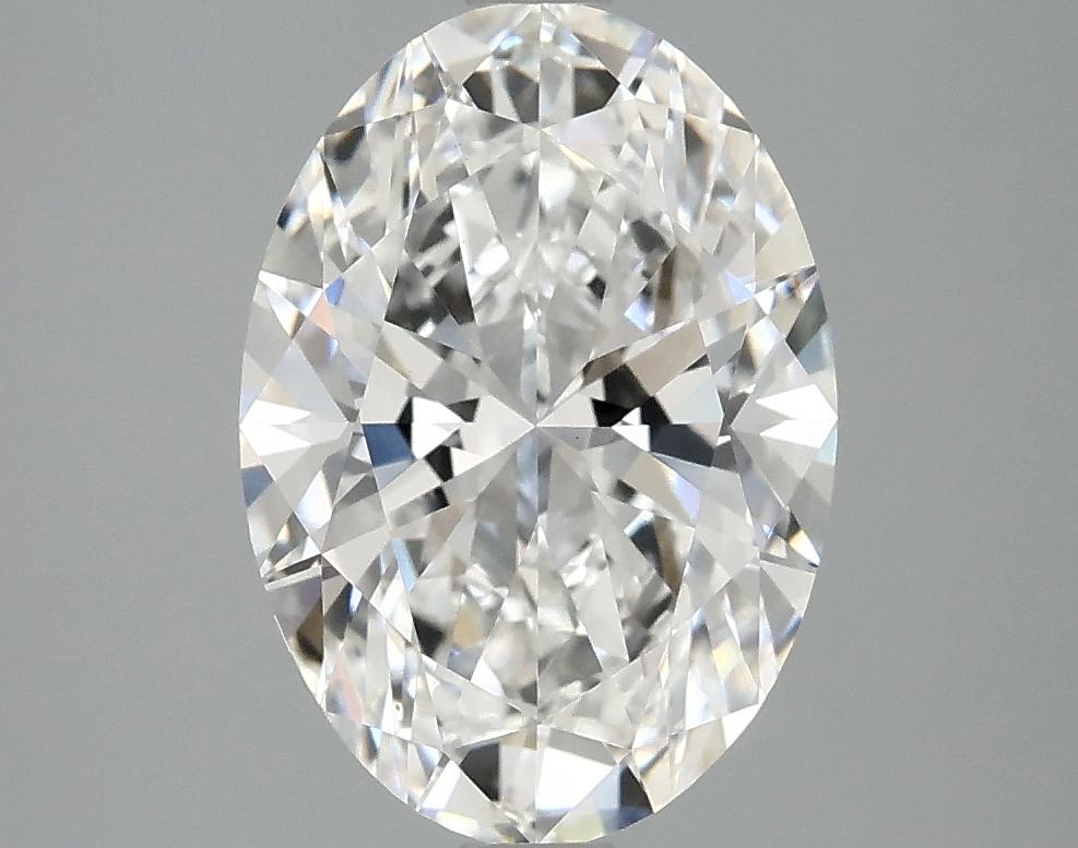 3.08 Carat Oval Shaped Ideal Cut VVS2 IGI Certified Lab Grown Diamond
