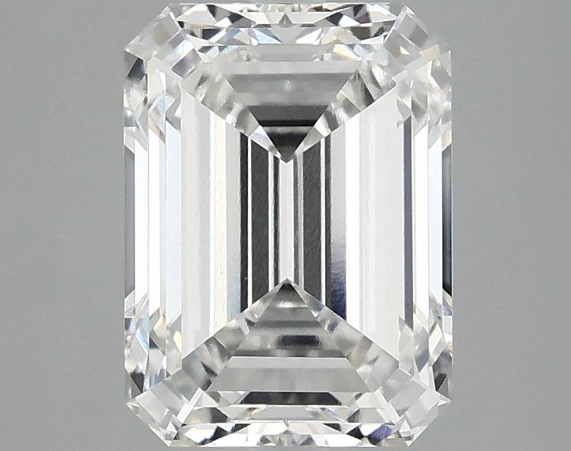 3.02 Carat Emerald Shaped Excellent Cut VVS2 IGI Certified Lab Grown Diamond